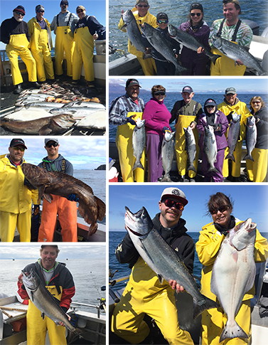 6 18 2016 Some perfect eater kings and halibut and a released ling