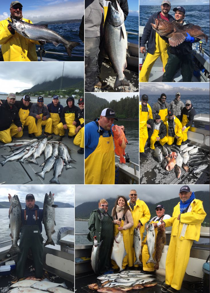 6 26 2015 Keepers and a Releaser Lingcod in Sitka AK