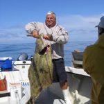 That Halibut in the Boat Equals a Job Well Done for Captain and Crew