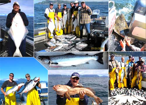 7 31 13 An Atlantic Salmon highlights todays variety catch