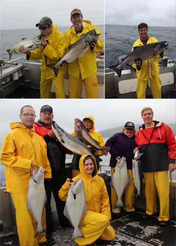 8 24 2014 The weather didnt take away the smiles or the fish
