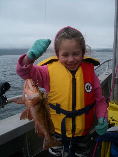 05 25 2009 Her very first fish