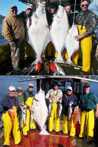 08 31 2009 Last day of August produces glorious weather and sizable halibut