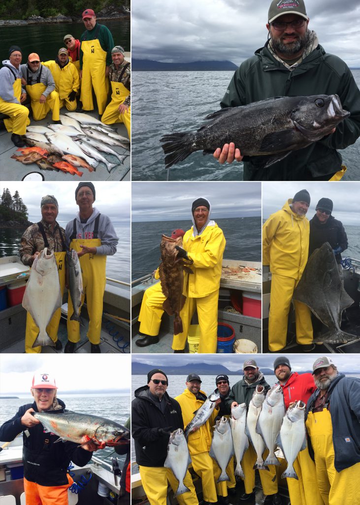 Nice variety including a record rockfish & a 59 in. releaser halibut!