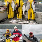 08-26-2020 Cohos, a King, Halibut, and Lings!