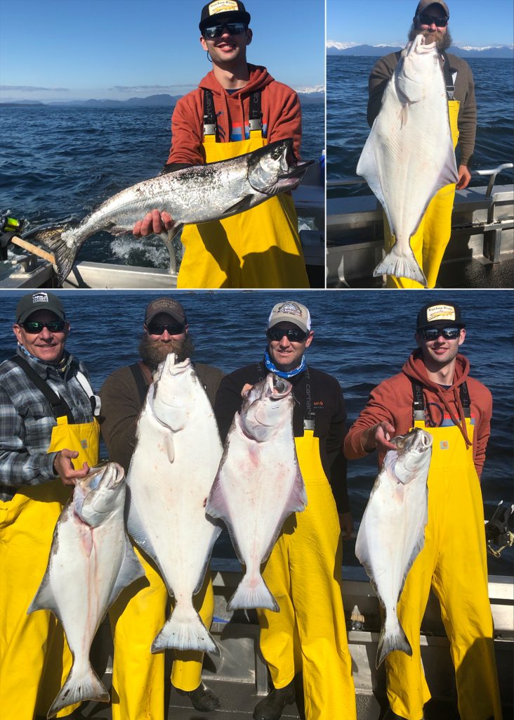 05-19-21 Catch of the Day. Working hard for those halibut!